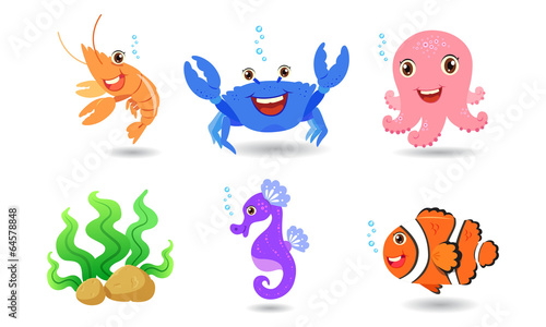 under the sea cartoon