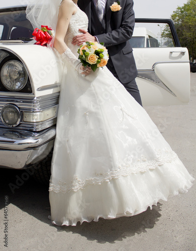 Wedding car photo