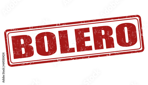 Bolero stamp