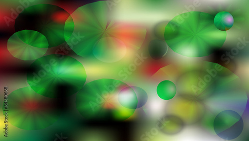 Abstract summer background with bokeh effect