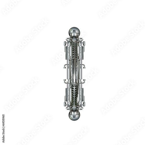 Alphabet technically, Letter I