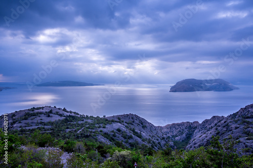 Kroatische Küstenlandschaft