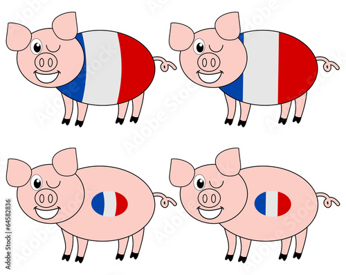 french pig breeding