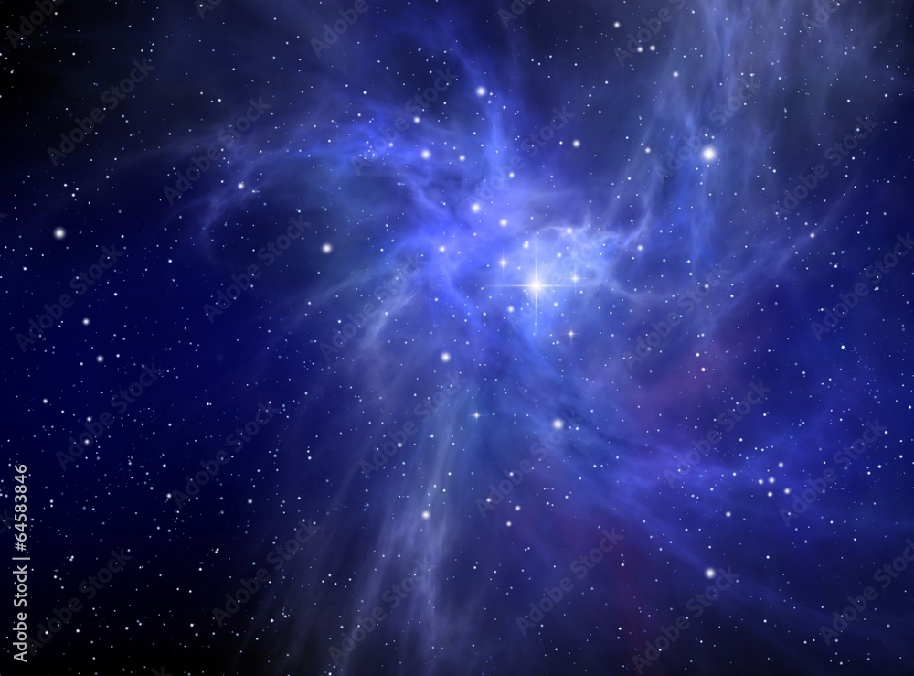 Nebula ( abstract background )