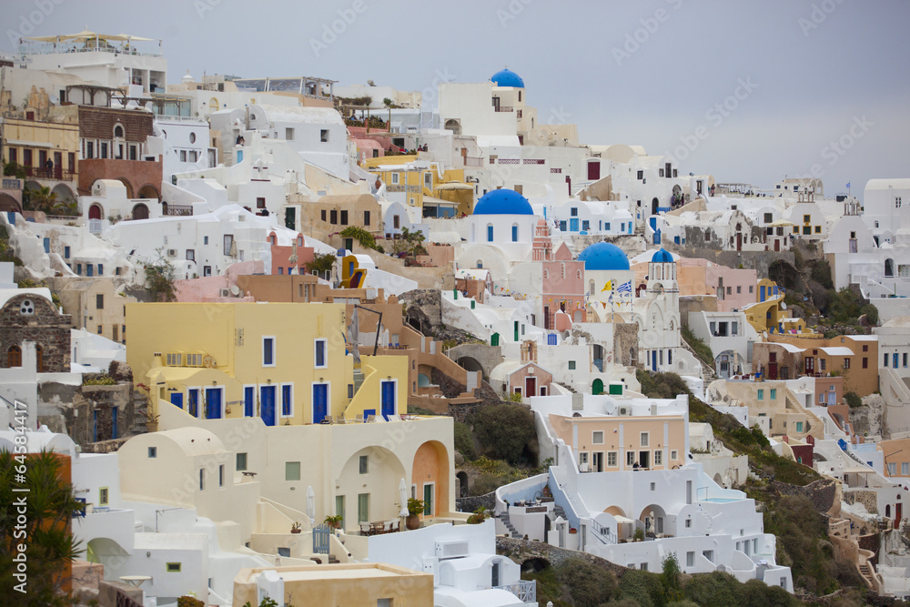 santorini landscape