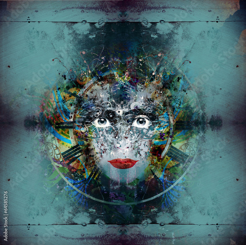 яркий абстрактный  фон