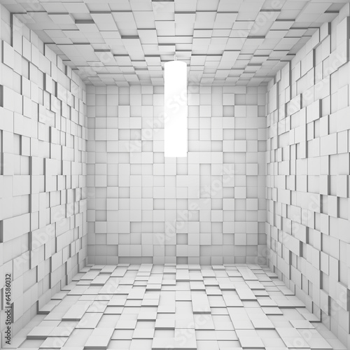 Cube room - 3D Render