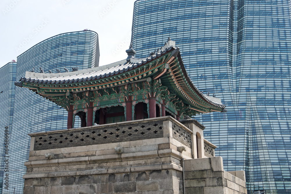 Obraz premium Seoul Alt und Neu