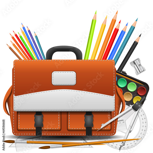 Back to school background. Vector Illustration