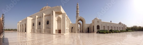 mascat grand mosque photo