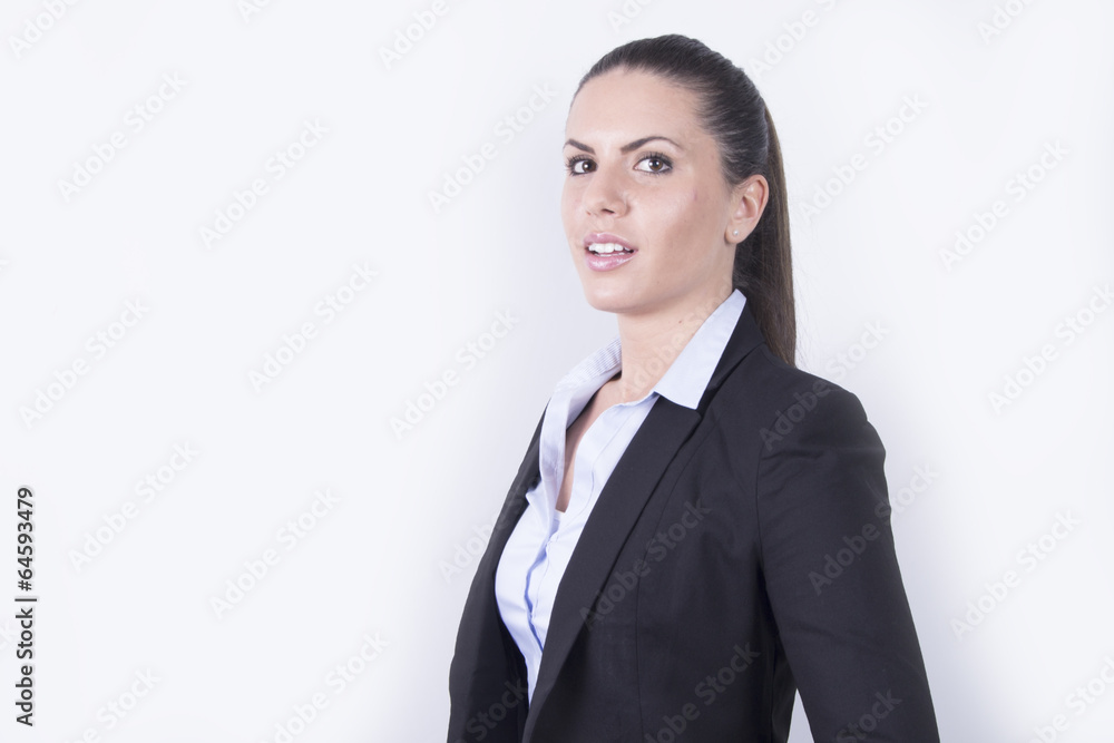 Strong independent beautiful business woman (portrait) Strong independent beautiful business woman (portrait)