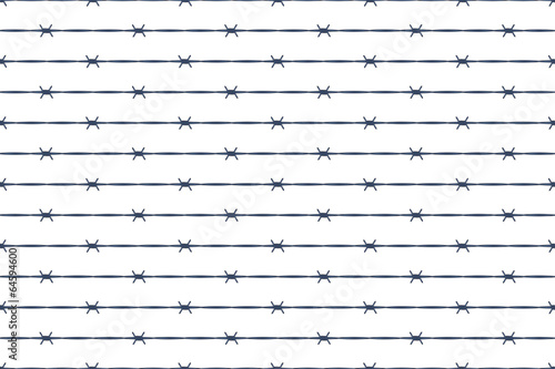 Barbed wire background