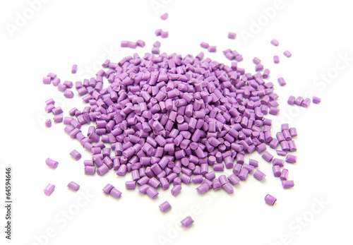 Obraz na płótnie plastic polymer granules