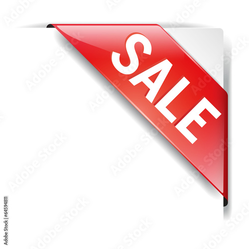 rote Eck-Banderole SALE