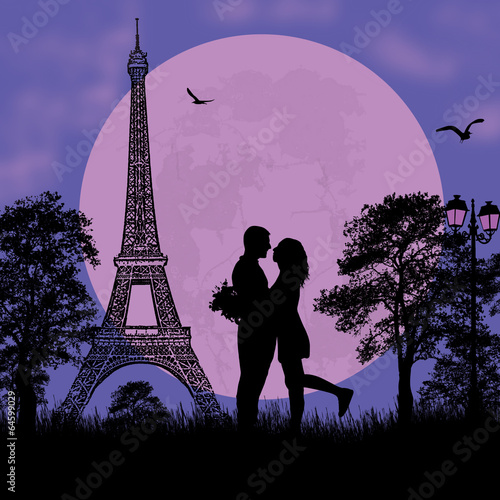 Lovers in Paris