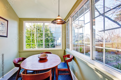 Dining room interior