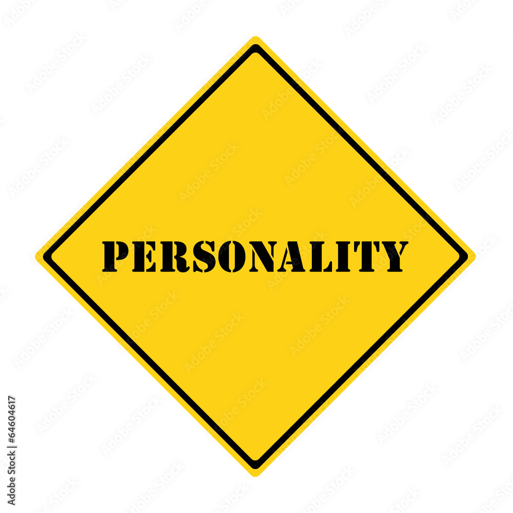 Personality Sign Personality Sign
