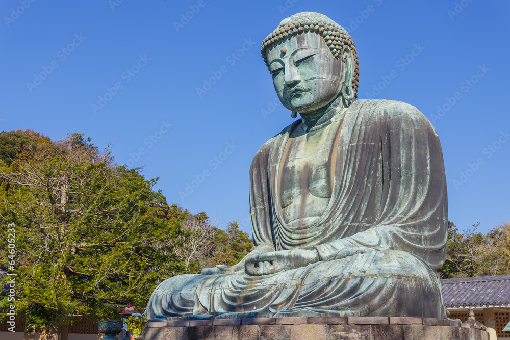 The Great Buddha at Kotokuin Temple in Kamakura The Great Buddha at Kotokuin Temple in Kamakura