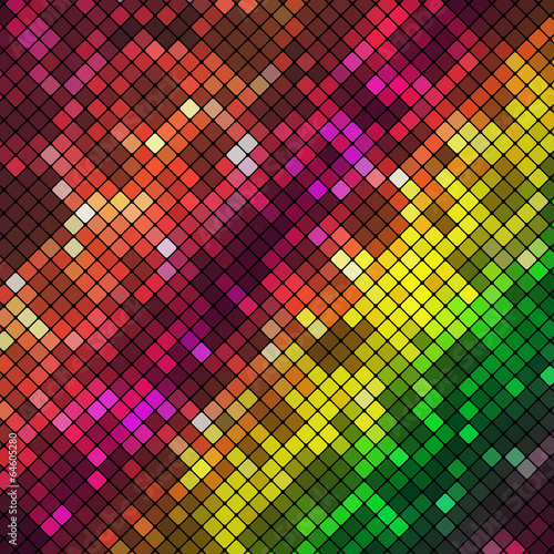 Abstract Geometrical Multicolored Background