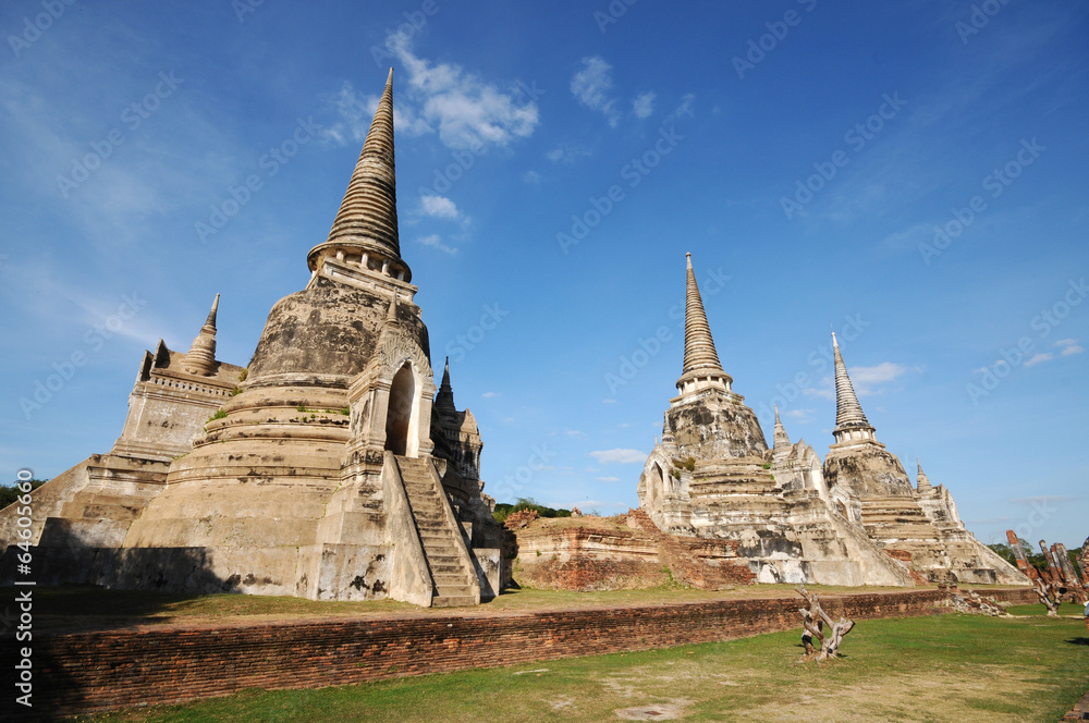 Fototapeta premium Wat Phra Sri Sanphet , Ayutthaya, Thailand