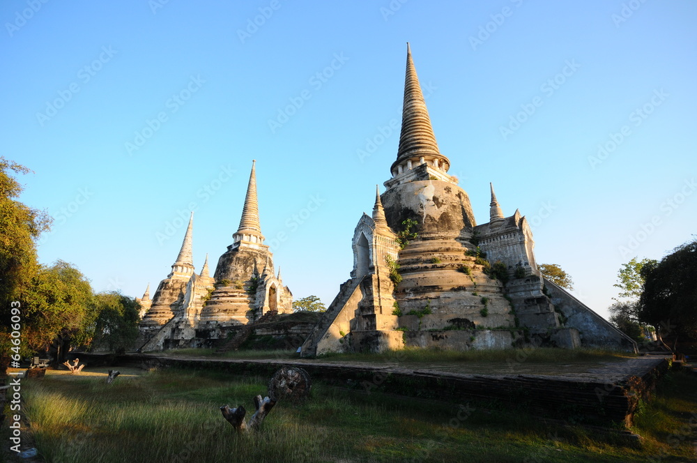 Fototapeta premium Wat Phra Sri Sanphet , Ayutthaya, Thailand