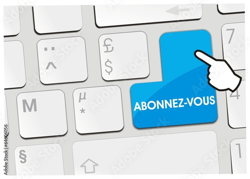 clavier abonnez-vous