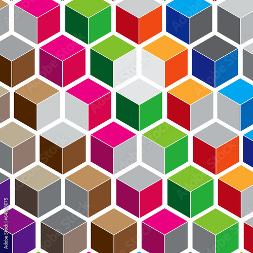 Polygon abstract vector design