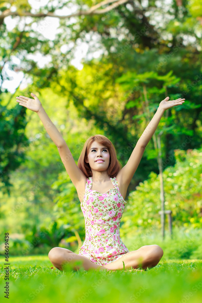 Beautiful Asian young woman Beautiful Asian young woman