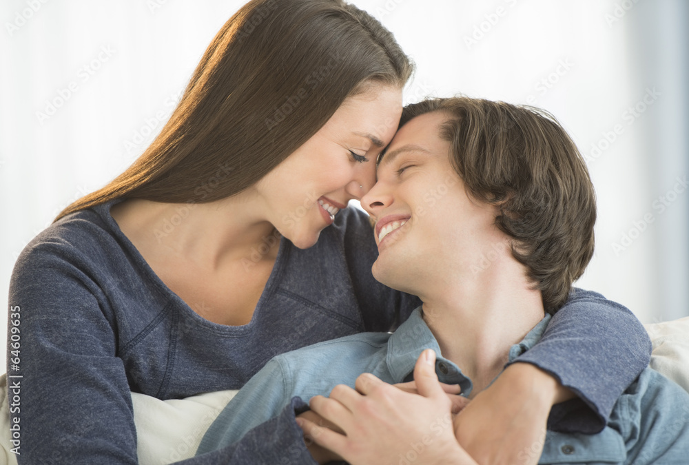 Romantic Couple Embracing Each Other Romantic Couple Embracing Each Other