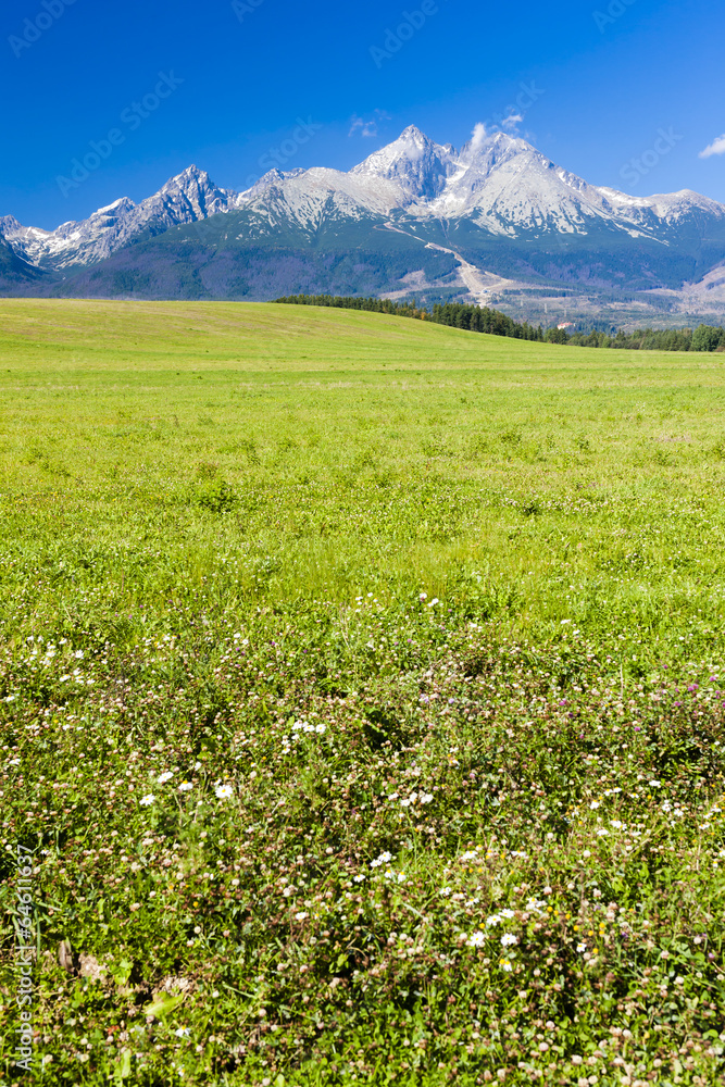 Fototapeta premium Vysoke Tatry (High Tatras), Slovakia