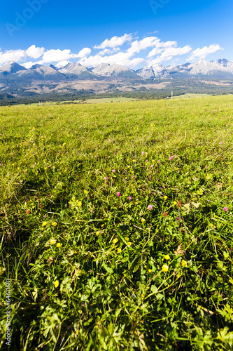 Western part of Vysoke Tatry (High Tatras), Slovakia