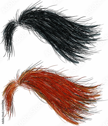 Realistic Hair sketch