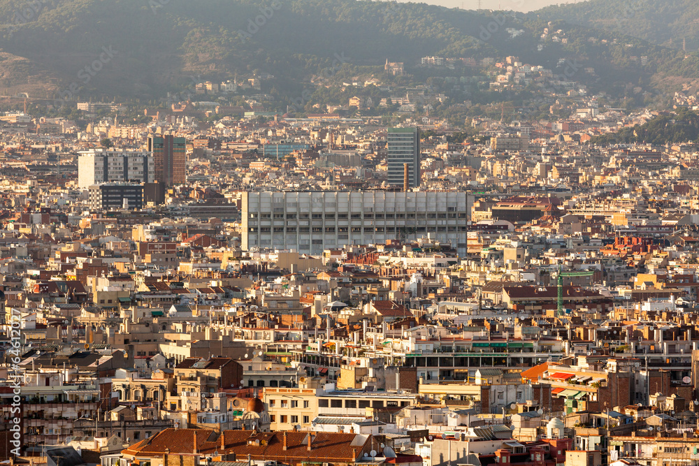 Panorama di Barcellona, Spagna