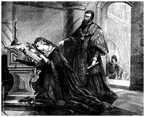 England : Queen before Decapitation - 16th century