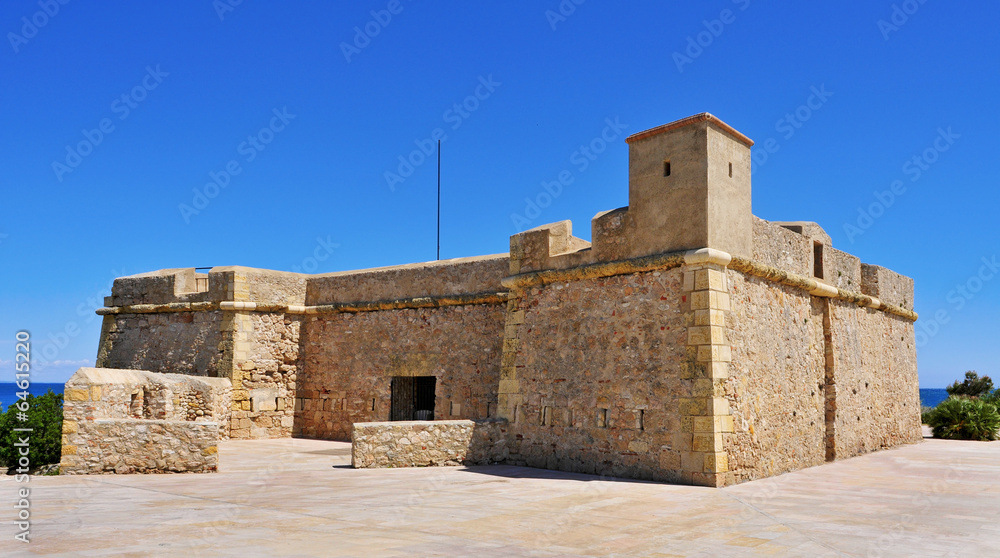 Sant Jordi de Alfama Fortress in Ametlla de Mar, Spain