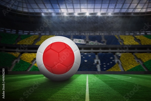 Football in japan colours