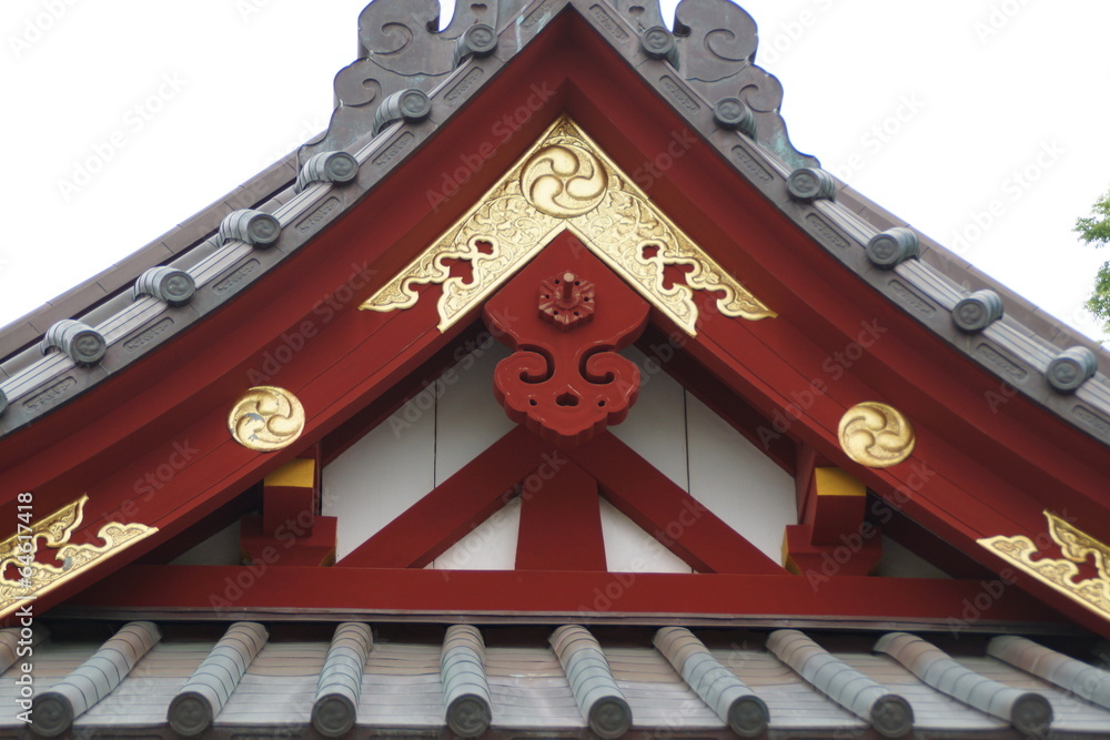 鶴岡八幡宮 左三つ巴 Stock 写真 Adobe Stock