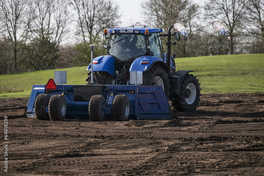 Obraz premium agricultural machinery