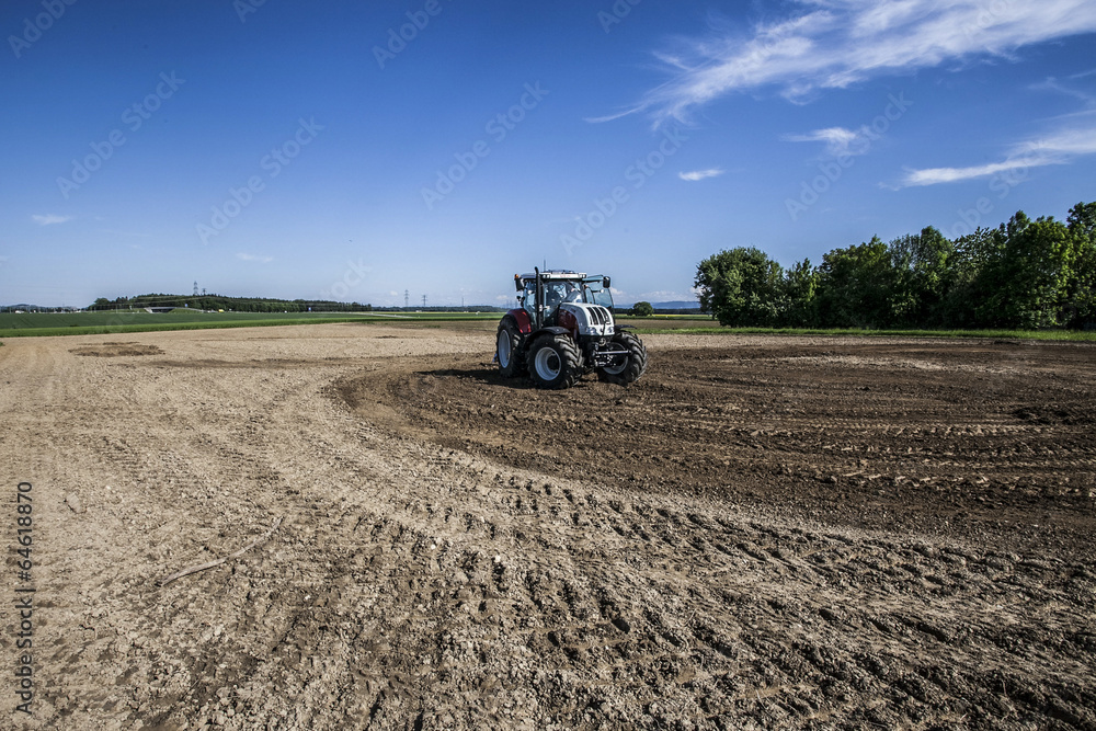 Obraz premium agricultural machinery