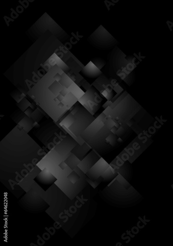 Black tech background