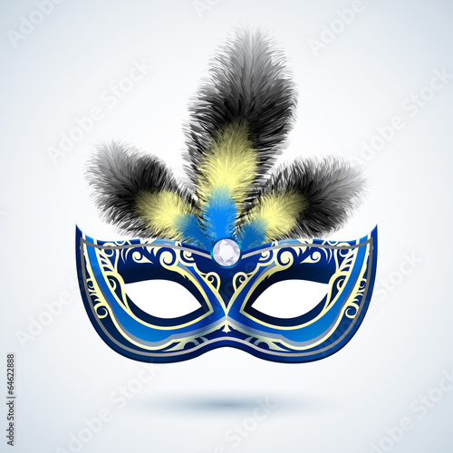 Party mask emblem