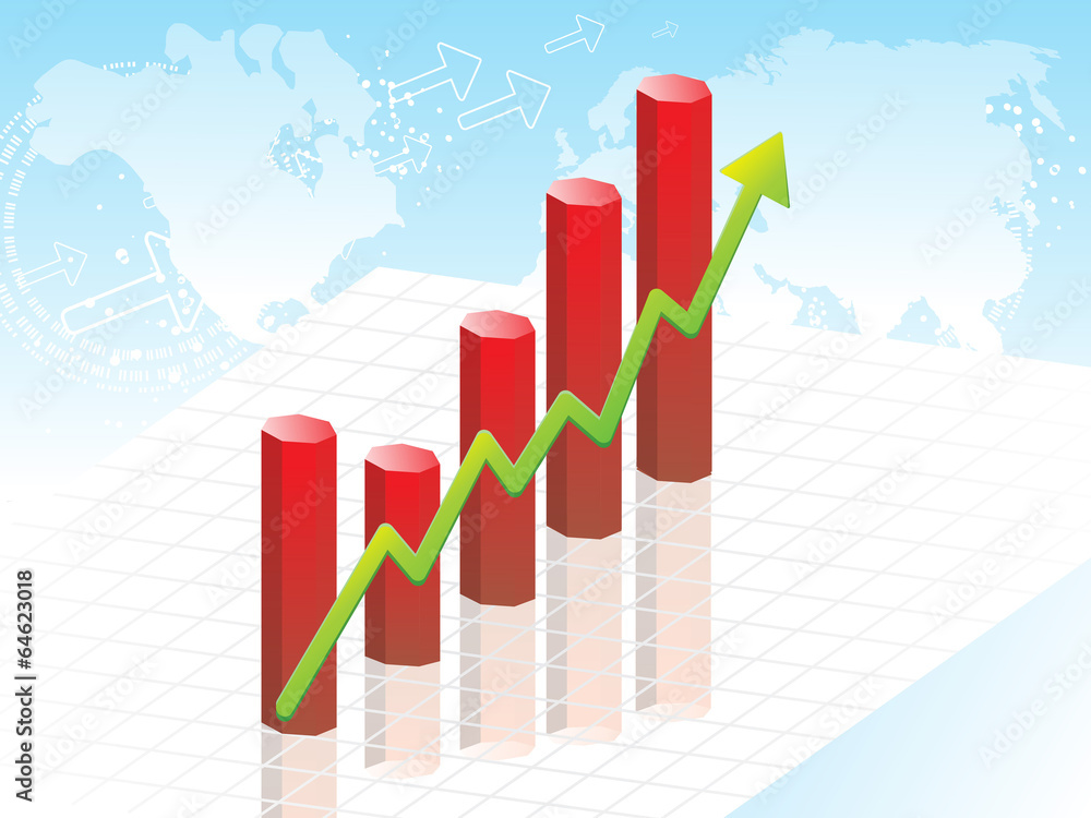 abstract colorful business chart background abstract colorful business chart background