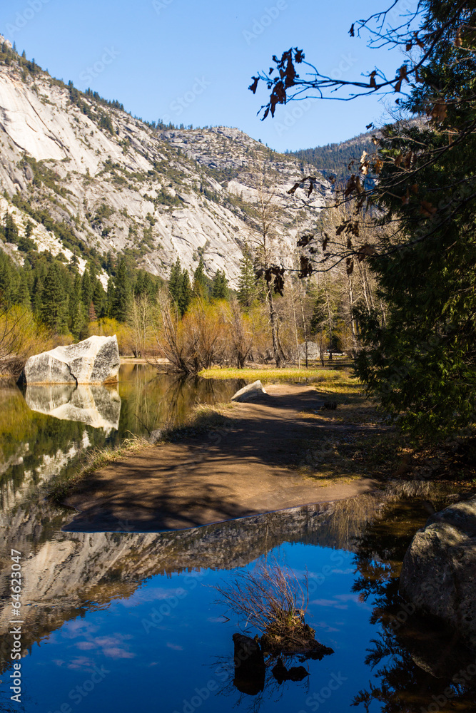 Mirror Lake im Yosemite National Park, USA