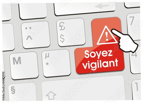 clavier soyez vigilant