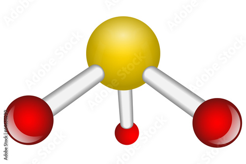 Single Ammonia NH3 molecule