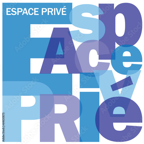 Icône "ESPACE PRIVE"