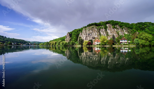 Meuse river view near Namur
