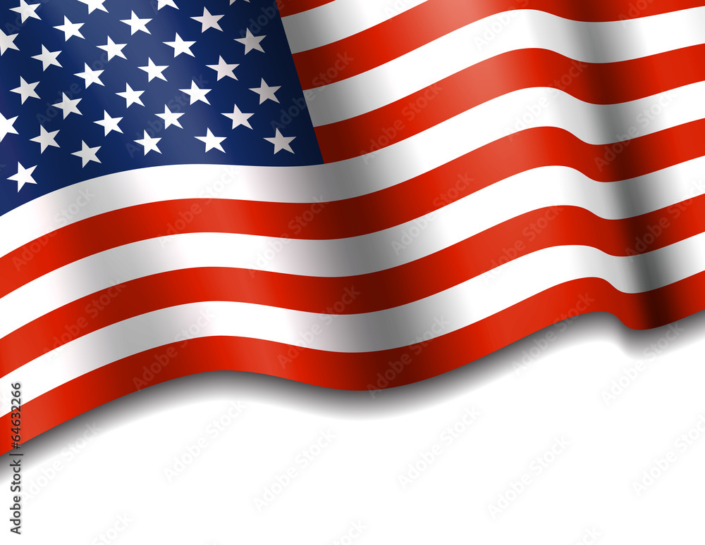 American Flag Stars & Stripes Background