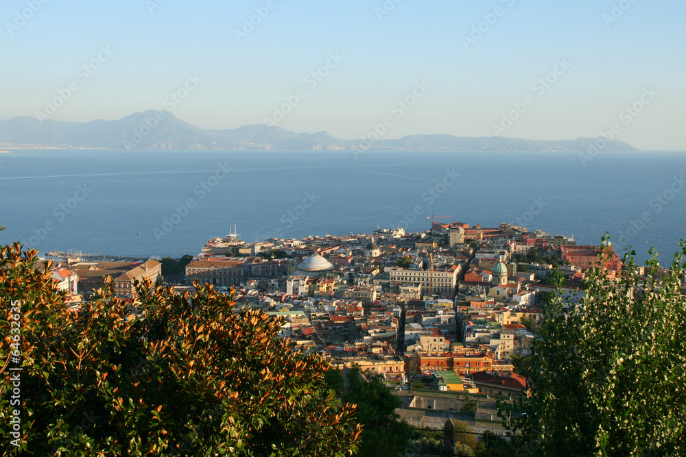 view of Naples from the monastery of San Martino