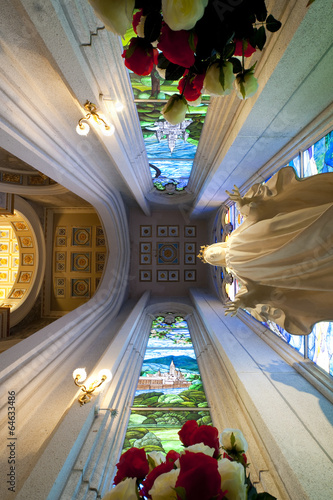 Photography Virgin Mary statue at Cathedral of Immaculate Conception is a Roman Catholic Chu
